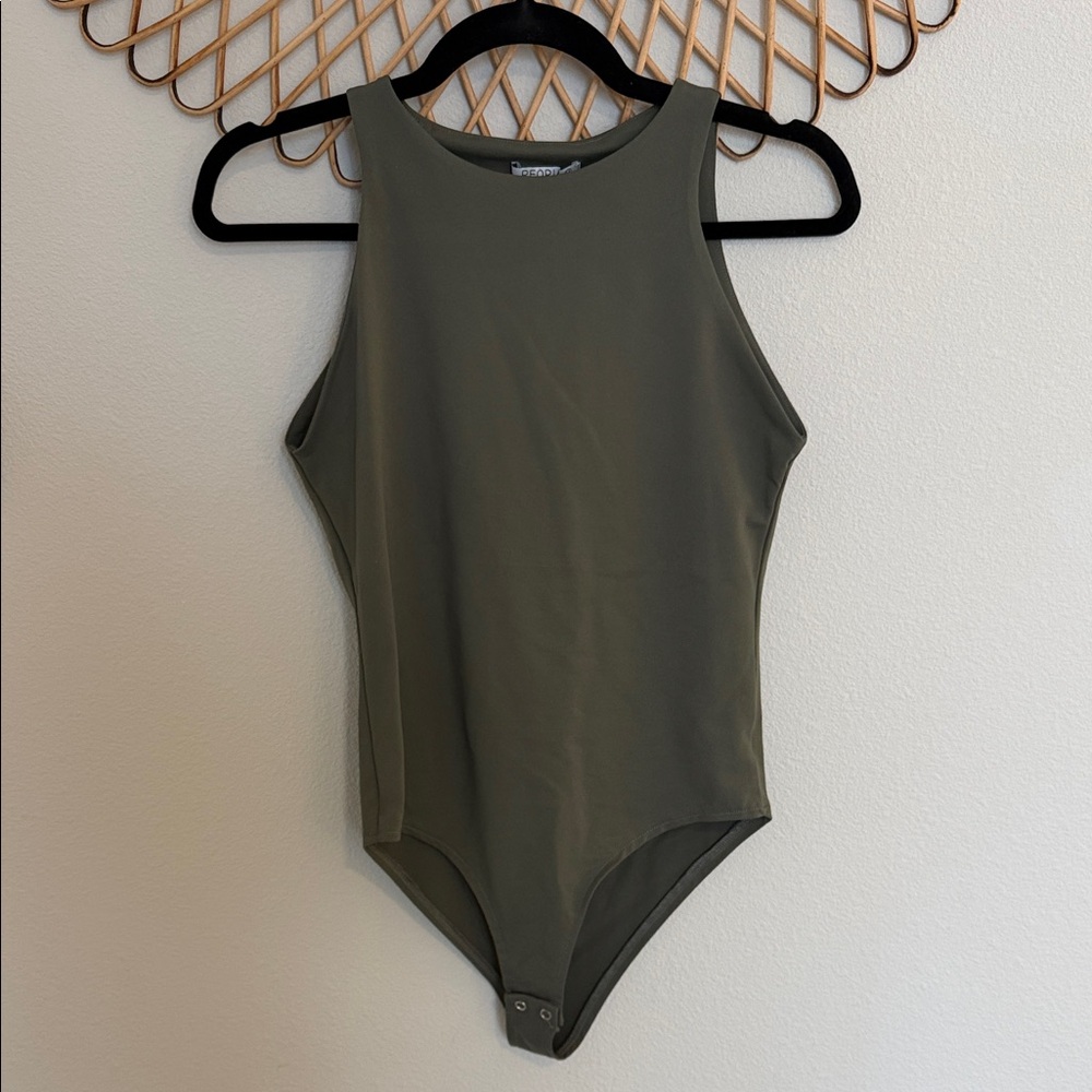 ReoRia Olive Green Bodysuit